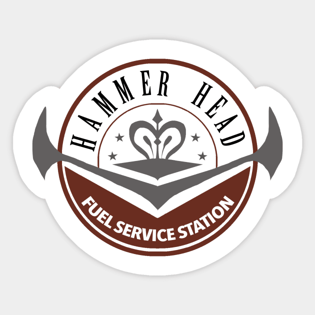 Final Fantasy XV Hammer Head Fuel Service Station Sticker by LadyTsundere